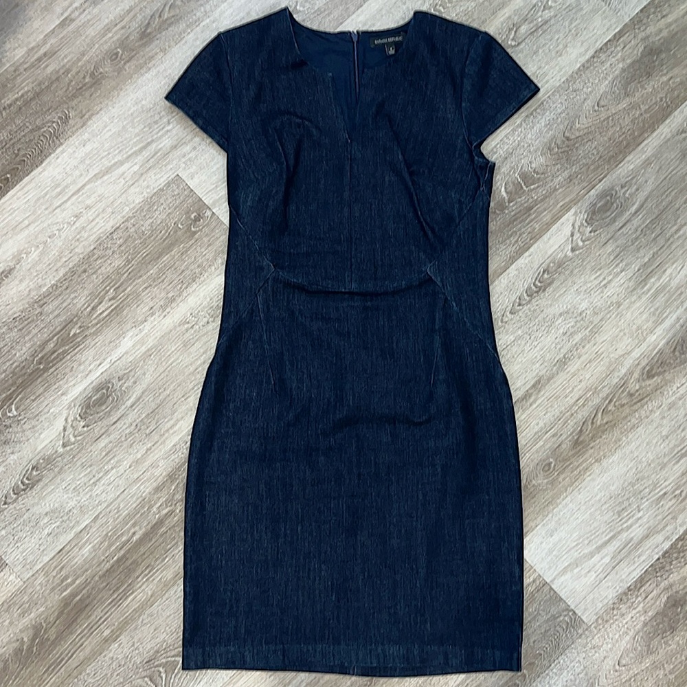 Banana Republic Stretch Denim Dress